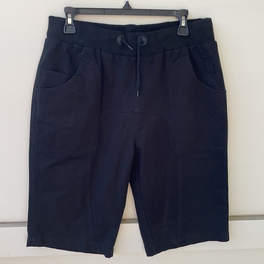 American Stitch Black Shorts